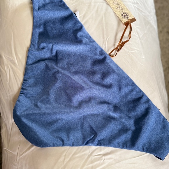 NWT Bellissima Blue Diamond Bikini w/ Swarovski Crystals (M/L) - Picture 13 of 13